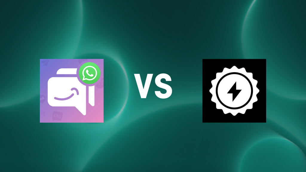 Shopify Icons Apps: Chaty: WhatsApp & Chat buttons vs Essential Trust