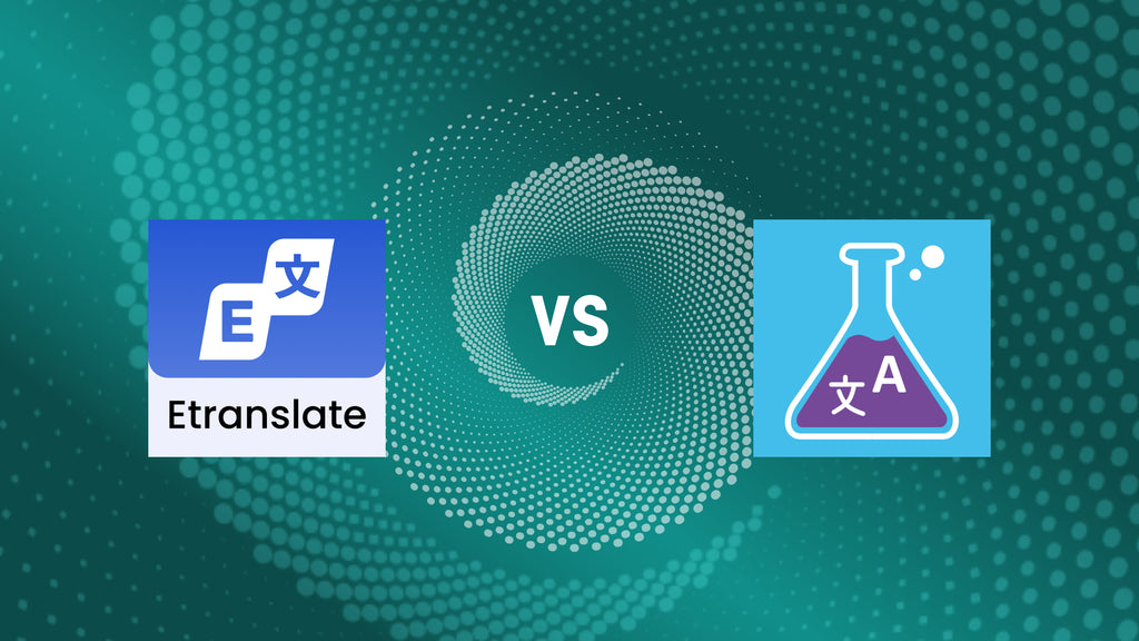 Shopify Language and Translation Apps: ETranslate: Language Translate