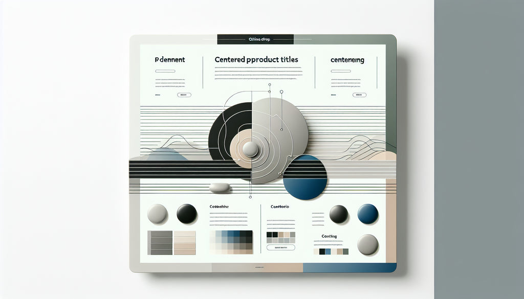 The Ultimate Guide to Centering Product Titles in Shopify