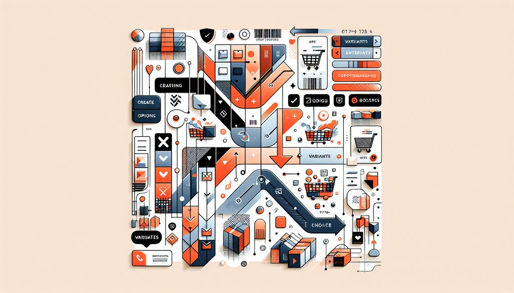 How to Create Options and Variants for ecommerce Products