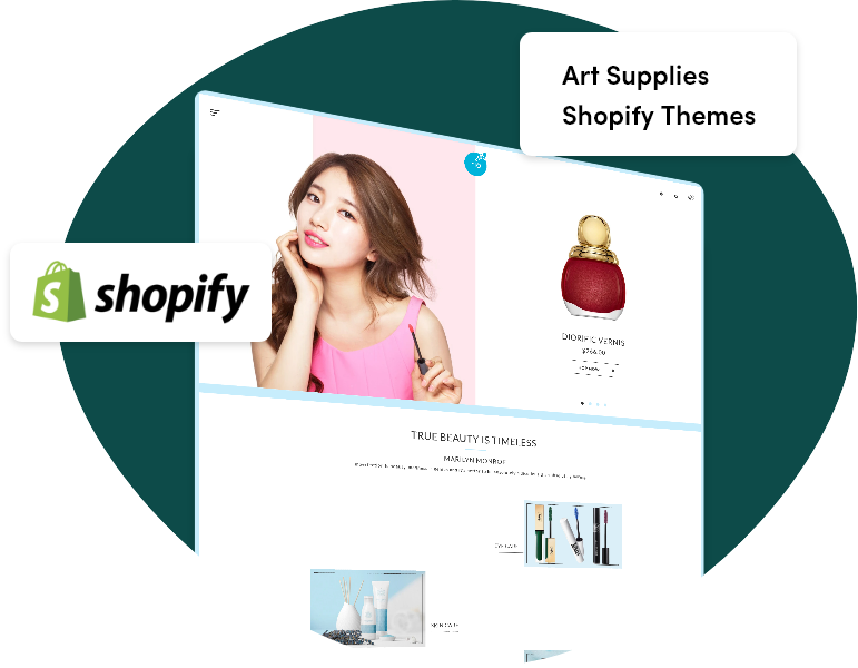 Shopify 미술품 상점